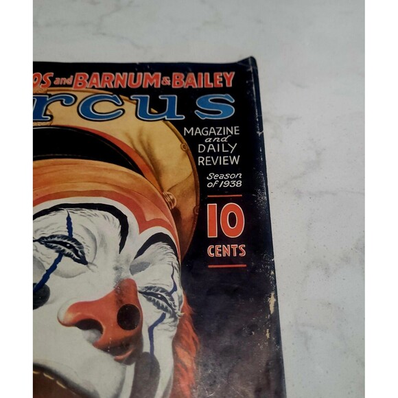 VTG 1936 Ringling Bros and Barnum & Bailey Circus Magazine EUC Rare Treasure Ads - Picture 5 of 14